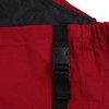 Gardening Apron Dark Red 210D PVC Waterproof Fabric Regulable Straps