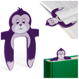 Page Pals Bookmark Bookholder | Page Holder | Music Holder Clip | Music Paper Holder | Magazine, Cookbook | Reading in Bed at Home | Office, Desk, Kitchen Use | Novelty Reading Gift Idea
