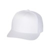 Yupoong Five-Panel Classic Trucker Cap. 6006 - White