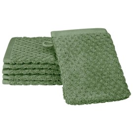 Ross Uni-Walk Harmony Hand Towels Pine Green Wash Mitt 16 x 22 cm