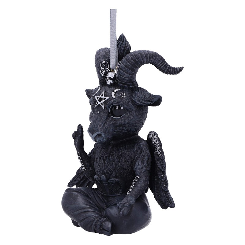 Nemesis Now Cult Cuties Baphoboo Hanging Ornament, Black, 11cm, Birthday