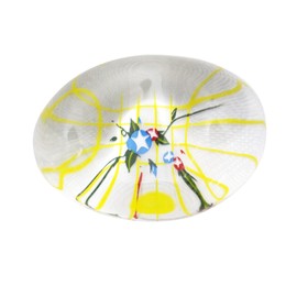 Craftman's House Glass Chopsticks Rest (Morning Glory)