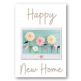 Second Ave New Home Congratulations Card Greetings Card - Design 4
