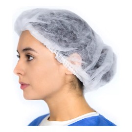 esteritam Gorro Plisado Desechable Cofia 100pzas