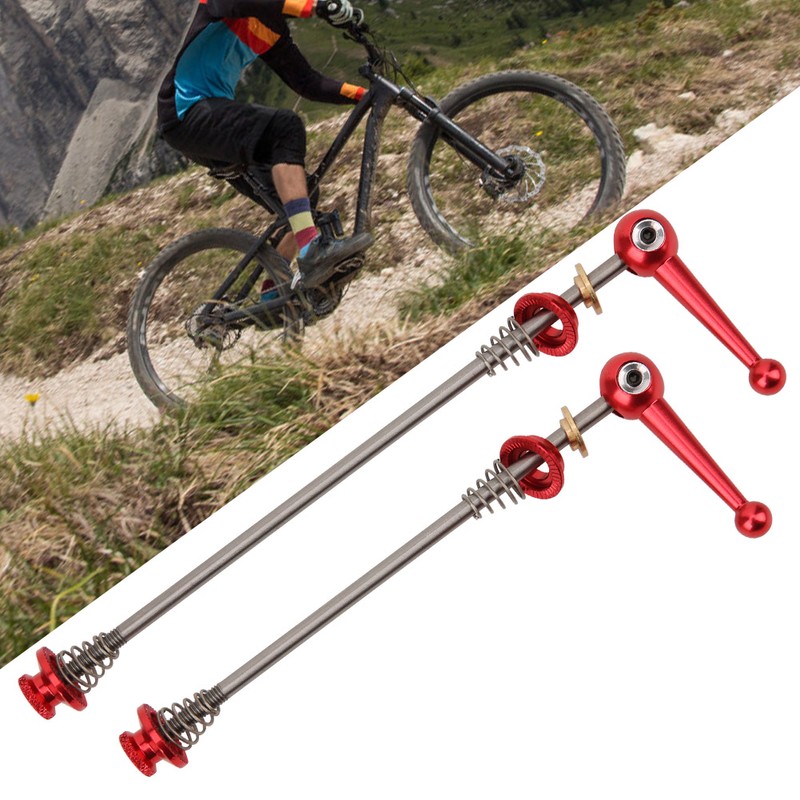 Quick Release Skewer Lever Mountain Bike Titanium Shaft Titanium Alloy