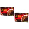 Instant Coffee Powder, Quick Dissolving (2 PACKS, PURE BLACK COFFEE)