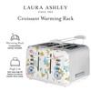 VQ Laura Ashley Elveden White Stainless Steel 4 Slice Toaster