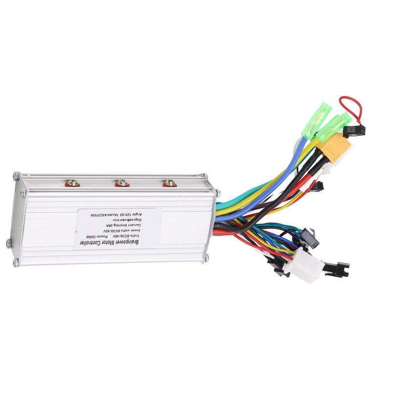 36V 48V 500W 28A Electric Bike Brushless Controller Aluminum Alloy