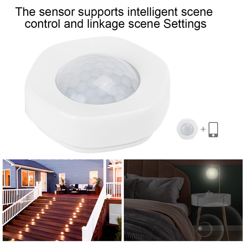YPI21 Chargeable Intelligent WiFi Infrared Motion Sensor PIR Sensor for