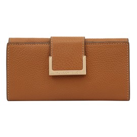 PAUL COSTELLOE Genuine Leather Women's Wallet - Designer RFID-Blocking Bifold Clutch with Multiple Card Slots & Zip Coin Pocket - Available in 6 Stylish Colours, Alto (Lion)