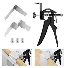 Table Clamp, Drawer Attachment Clip, Drawers Quick Clamps, Drawer Fixing Clamp Auxiliary Mounting Clip for Drawers for Wardrobe, Woodworking, Furniture