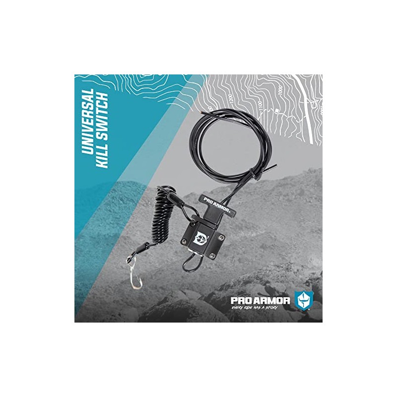 Pro Armor A040021 Pro Series Universal Kill Switch, Black