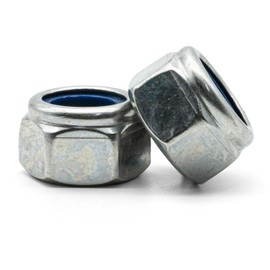 Hippo Hardware M4 (4mm) Nyloc Nylon Insert Locking Nuts A4 Marine Grade Stainless Steel (Pack of 30)
