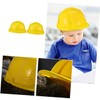 2Pcs Construction Party Hats Hard Hats for Dress Up for