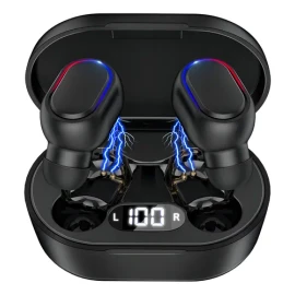 Audífonos in-ear inalámbricos 1Hora AUT114 Negro Bluetooth