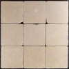 Bottochino Botticino 4x4 Beige Tumbled Marble Tile Box of 9