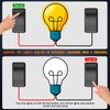Nilight 3 Way Switch On Off Toggle Rocker Control a