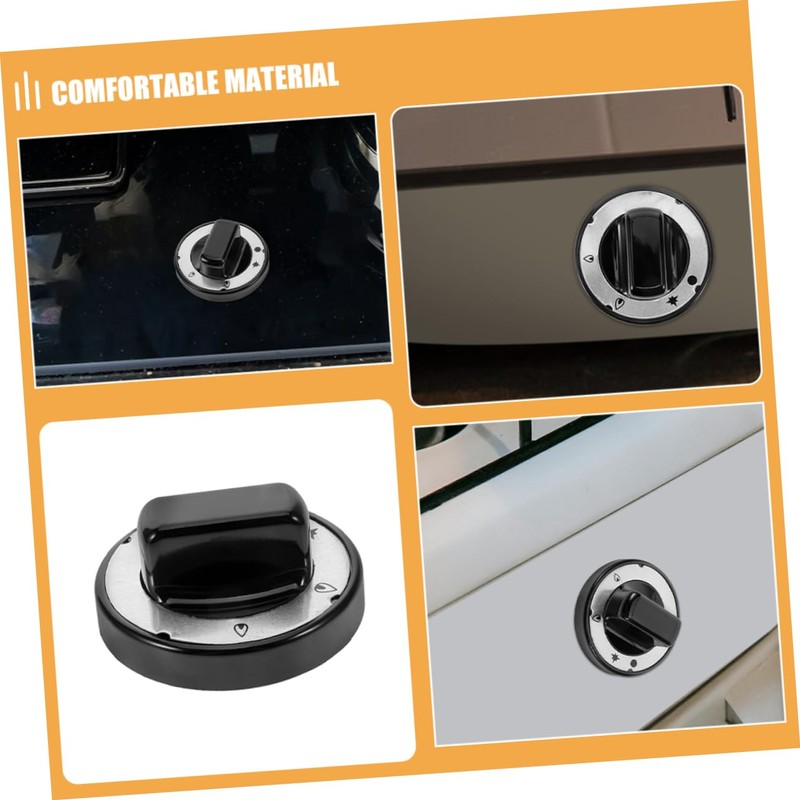 iplusmile 2pcs High Temperature Resistant Gas Grill Knobs Cooker Control