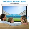 LopBast Screen 100" Motorized Projector Screen - Indoor and Outdoor