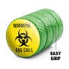 GRAPHICS & MORE Biohazard Quarantine and Chill Tire Rim Wheel