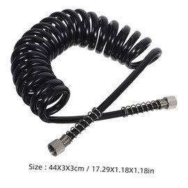 Gatuida Flexible Spring Coiled Hose for Facial Beauty Equipment Deep Cleansing Accessory for Skin Care and