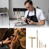 6-in-1 Mini Brass Hammer Dual Head Small Hammer Multifunction Copper