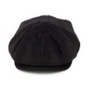 Jaxon & James Harlem Newsboy Cap - Black - 100%