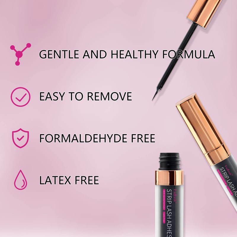 False Lashes Eyelash Glue Super Strong Hold Eyelash Black Lash