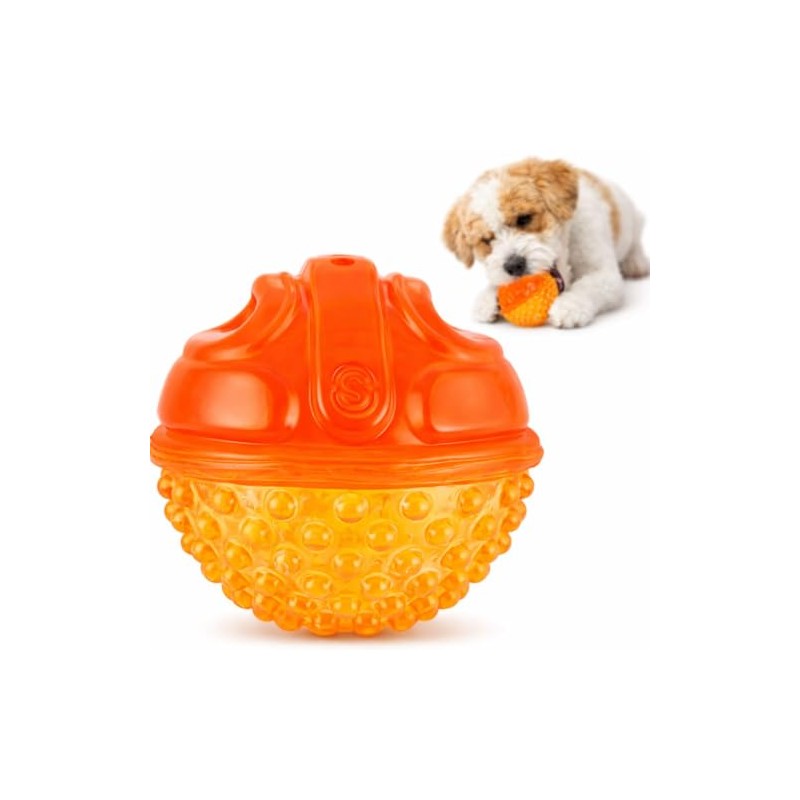 PETS&MORE | Pelota Masticable para Perros | Juguete Mordedor Chillón