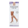 Berkshire Women's Plus Size Comfy Curvy Cuff Socks, Nude