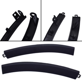 WFLNHB 2 Pieces Left & Right Side Black Bumper Filler Front Replacement for Honda CRV 2007 2008 2009 2010 2011 71103SWA000 71108SWA000 HO1089114 HO1088114