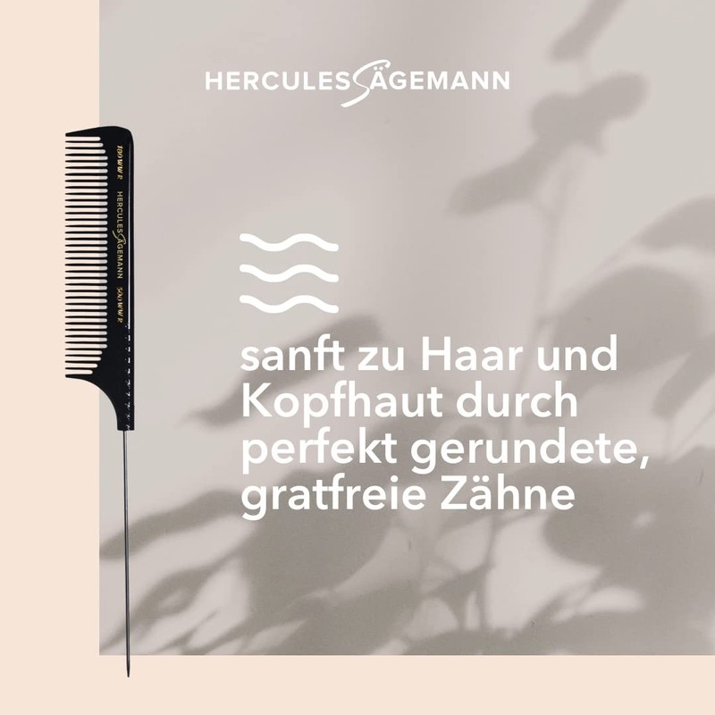 HERCULES SÄGEMANN - 180WWR-500WWR Handle Comb with Needle Handle |