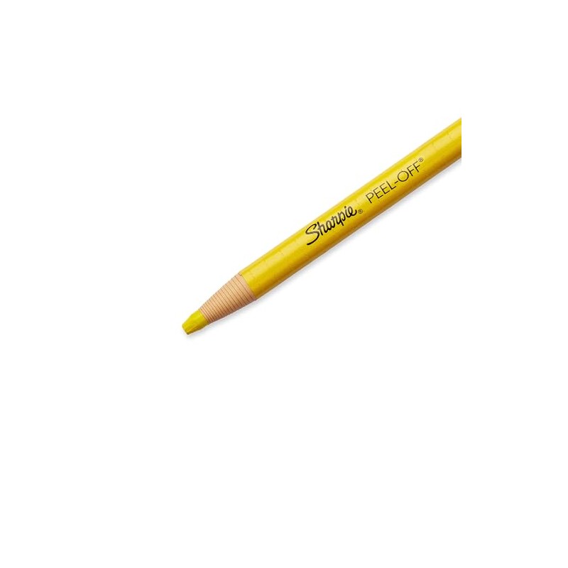 Marcador de cera amarillo Sharpie 12 piezas