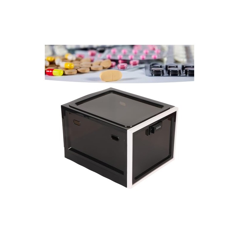 Caja de bloqueo transparente, caja de bloqueo Clear Food Storage