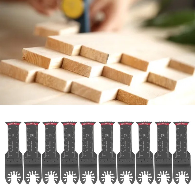10Pcs Oscillating Saw Blades Metal Wood Plastic Cutting Universal Tool