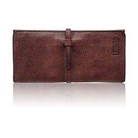 Wallets for Women Genuine Leather Card Organizer Dip Dye Coin Purse Ladies Ultrathin Wallets(879,Coffee)