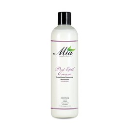 After Hair Emulsion with Menthol, Post Hair Removal Cream, Removes Wax Residue, Milk After Professional Treatment for Beauticians - 500ml Bottle