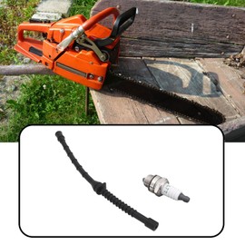 Briny River Chainsaw Fuel Hose Spark Plug and Filter Set Compatible with Dolmar 109 110 I 111 115 I PS 43 PS 52