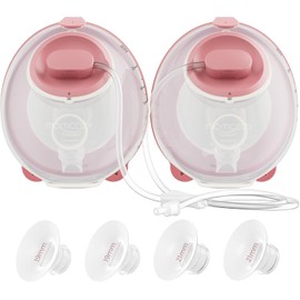 Momcozy Original V1 Pro/V2 Pro Breast Pump Replacement Accessories,Milk Collection Cups Only for Momcozy V1 Pro/V2 Pro, 2 Pack