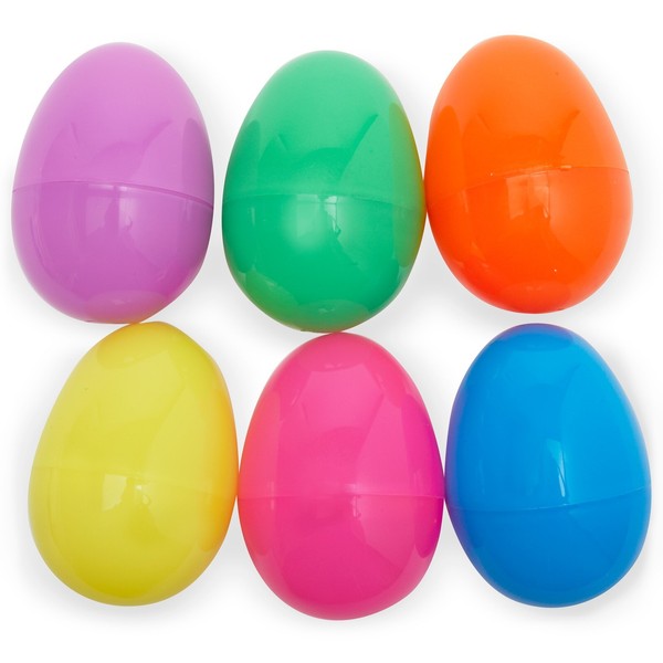 Lets Party By Fun Express Plastic Jumbo Bright Easter Eggs