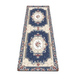 nuveti Yoga Mat Print Extra Thick TPE Non Slip Fitness Exercise Mat with Carrying Bag,72"x24" Extra Thick 6MM Exercise & Workout Mat for Yoga, Pilates Fitness and Floor Exercises