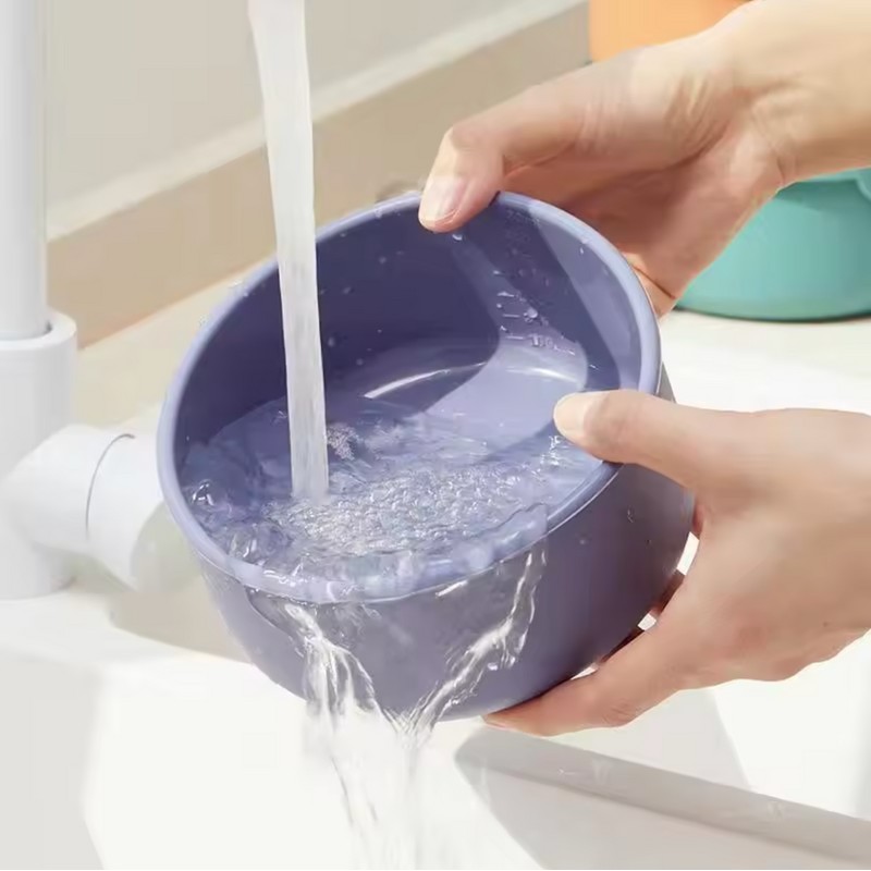 700ml Circular Silicone Lunch Box - Microwave Safe Leakproof Bento