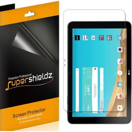 Supershieldz (3 Pack) Designed for LG G Pad X 10.1 Screen Protector, High Definition Clear Shield (PET)