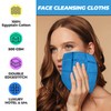Towelogy® Premium Flannel Face Cloth 3-Pack 100% Egyptian Cotton Ring