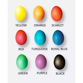soloveiko Set of 9 Soloveiko Egg Dye for Pysanka,Pysank