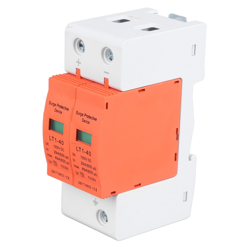 Surge Protective Device 1000V DC Photovoltaic 2P Protector Overcurrent Overvoltage