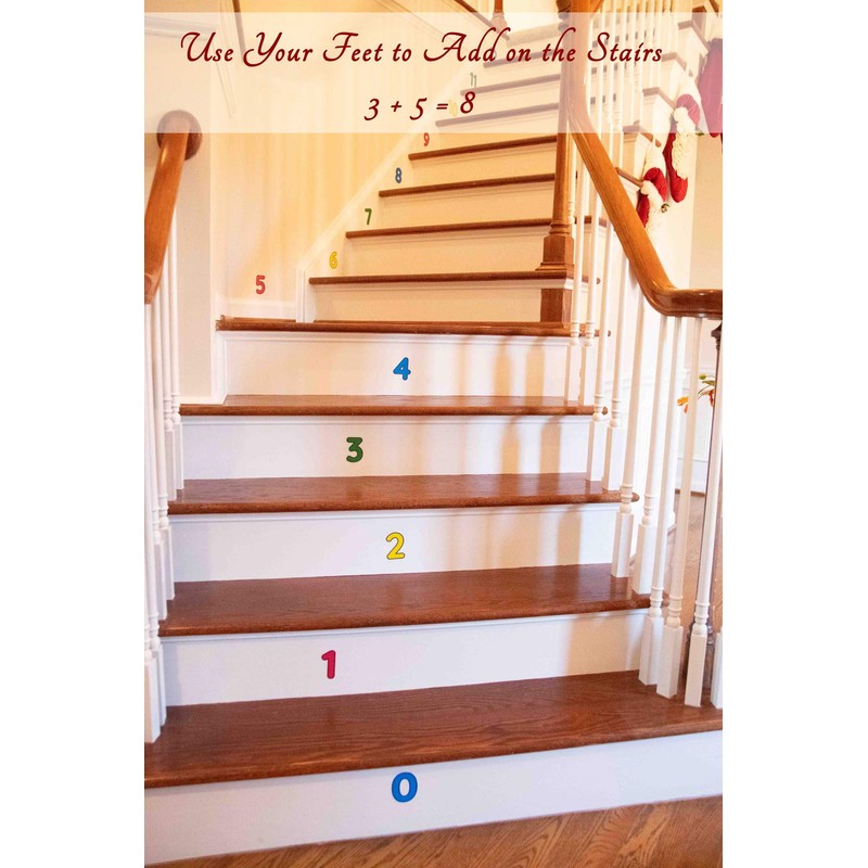StikArt Number Decals for Preschool, Pre-K and Kindergarten Classrooms, 0-20,
