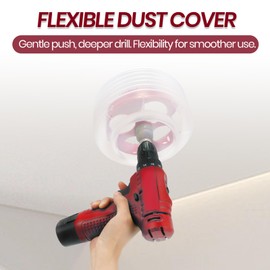 Nexigins 6-Inch Hole Saw for Recessed Lights and Can Lights - Bi-Metal 6in Hole Saw with Dust Bowl for 95% Dust Colletcion - Drill Hole Cutter Kit for Wood, Ceiling, Plastic and Metal