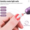 MIRKUZI Nail Files & Polishing Blocks 2 Piece Ceramic Nail
