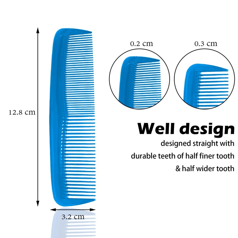 Soft 'N Style Hair Care 4-Pack Comb - Not Breakable